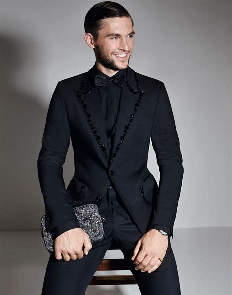 dolce and gabbana men's suits.